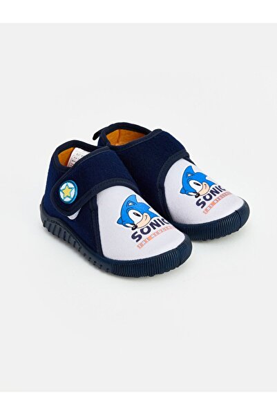 LC Waikiki LCW STEPS Lacivert Sonic Baskılı Erkek Çocuk Panduf