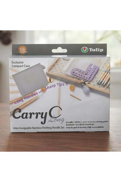 Tulip Carry C Long Bambu Değiştirilebilir Şiş Seti Özel Seri ( 11.5 Cm )