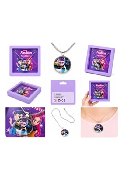 MASHASHOP Колие за момичета, модел K-POP DEMON HUNTERS, Руми, многоцветно