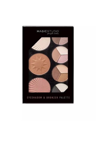 Magic Studio Paleta de farduri de pleoape si bronzer EYESHADOW & BRONZER PALE...