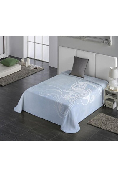 Generic Brand بطانية - كانون اسباني - SKY BLUE 62 - مزدوجة