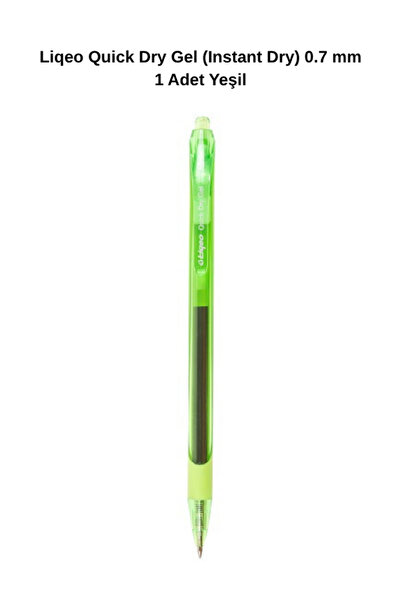 Dağtaş Kırtasiye Liqeo Quick Dry Gel (Instant Dry) 0.7 mm 1 Piece Green