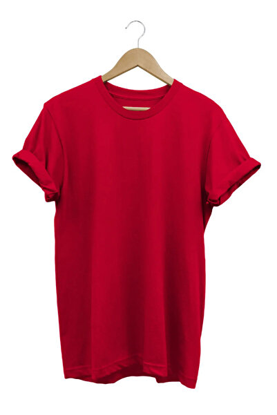 The Baski Summer Unprinted Plain 100% Cotton Crew Neck Basic Tshirt