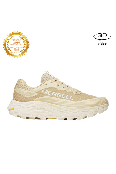 Merrell Agility Peak 6 Gore-Tex Kadın Bej Patika Koşusu Ayakkabısı KADIN PATİ...