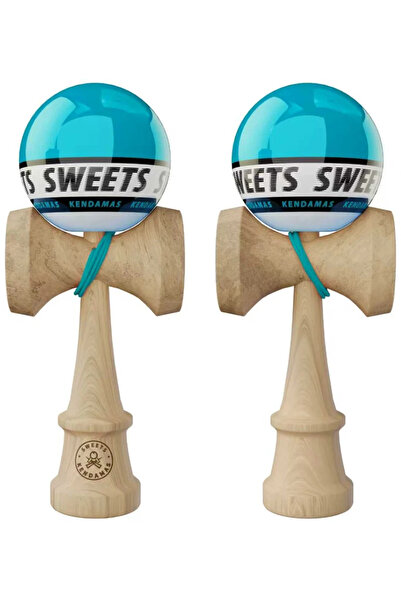 odjas Kendama Europe Sweets Starter - Turcoaz, Base Cup, Cupe Mari, marime ma...