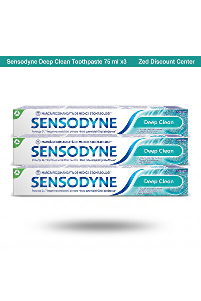 Sensodyne Pastă de dinți Deep Clean 75 ml x3