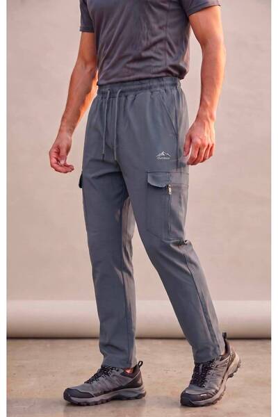 KAPHONE Men's Lycra Outdoor Print Tactical Pants