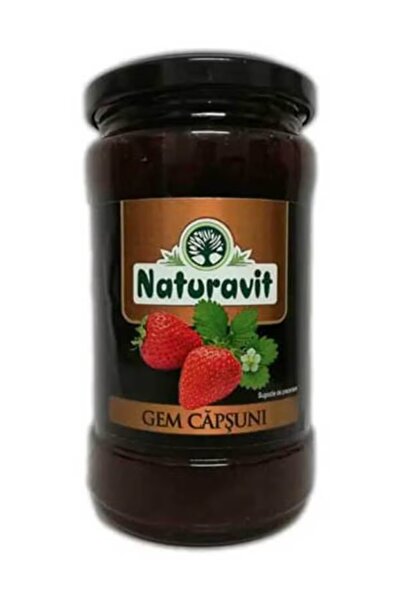 Naturavit Gem de Căpșuni, 360g