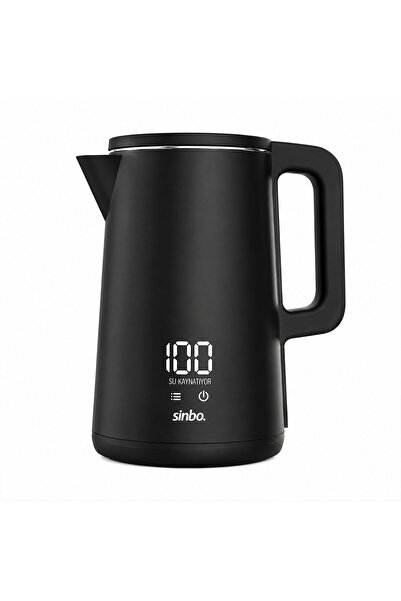 Marsilyan 1.8L 1500W Plastic Cover - Touch Screen Digital Kettle Water Heater...