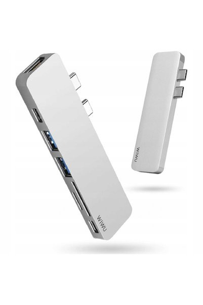 NO BRAND Adaptor Convertor HUB Pentru MacBook Pro Dual Type C 7 în 1
