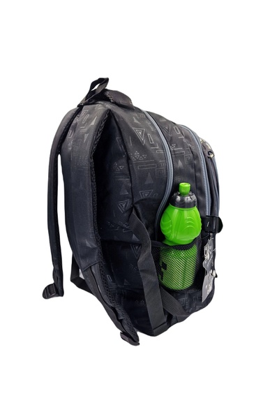 NO BRAND Rucsac școlar cu 3 compartimente, universal, pentru tineri, pentru b...