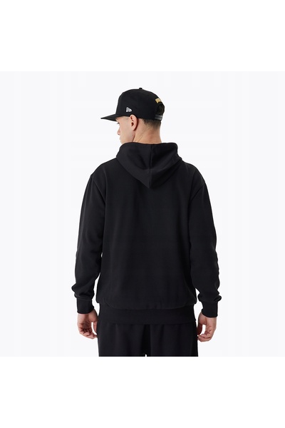 NEW ERA Hanorac bărbătesc Team Script OS Hoody Chicago Bulls negru M