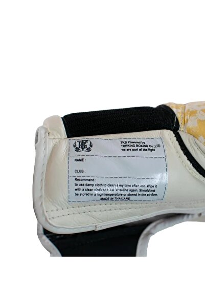 NO BRAND Mănuși de box Top King TKBGSS-02A-WH-GD-14, 16 oz