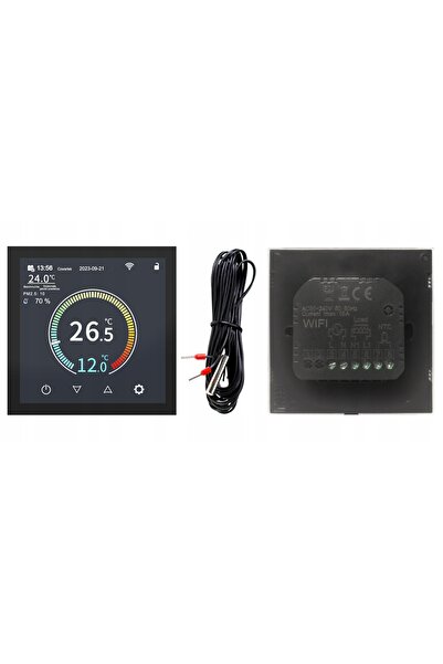 NO BRAND Folie de încălzire 160W/m² Termostat de cameră cu Wi-Fi Meniu în lim...