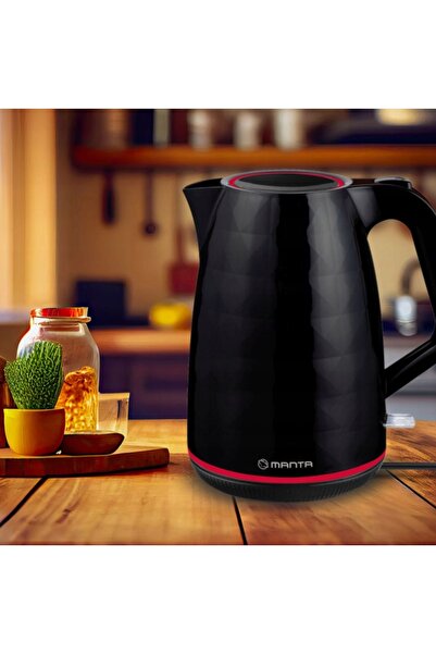 MANTA KETRANQUE FĂRĂ FIR NEGRU 2200W 1,7L FĂRĂ BPA SILENȚIOS STRIX