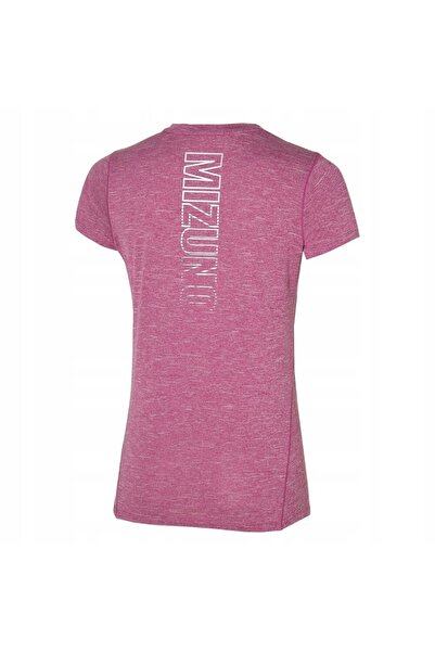 MIZUNO Tricou de alergare pentru femei, Core Graphic Tee, magenta haze, S