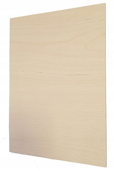 NO BRAND Placaj de 3 mm pentru laser clasa 1/2, format A4, decor lemn, decoup...