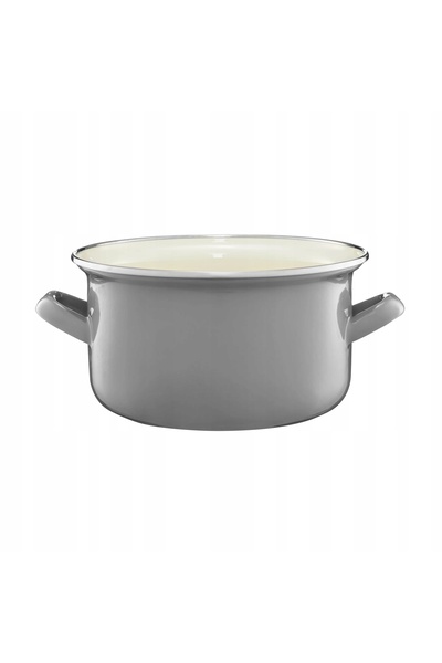 NO BRAND Oală simplă emailată Olkusz 3,6L 20 cm