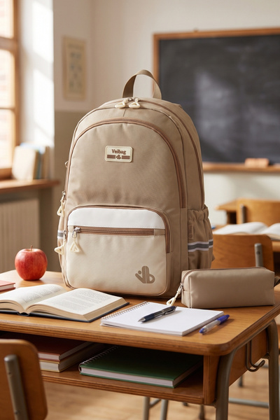 byhakan Vb Metro School Bag with Pen Holder Backpack Vi̇zon