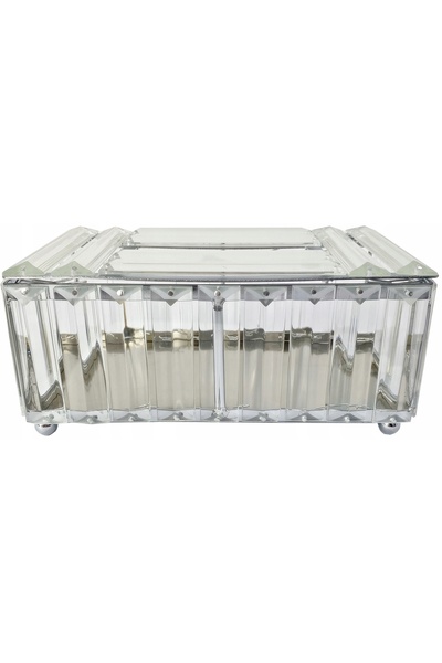 NO BRAND CRAFTSMAN CRYSTAL cutie recipient GLAMOUR BC3135 argintiu