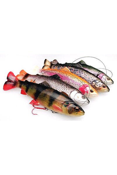 NO BRAND GUMA SAVAGE GEAR 4D LINE THRU PULSETAIL TROUT 25 cm