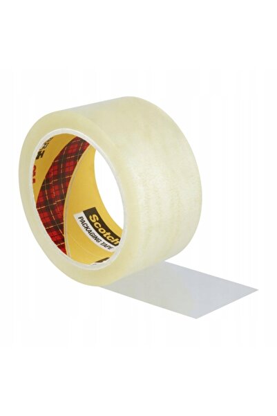 Scotch Bandă adezivă transparentă Secure Seal, 50 mm x 66 m, 6 role