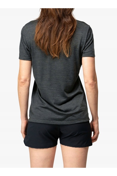 NO BRAND Tricou merino de damă Devold Active Spring Tee - antracit M