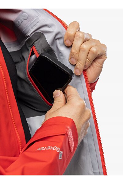 NO BRAND Jachetă GORE TEX Montane Phase - roșu adrenalină S