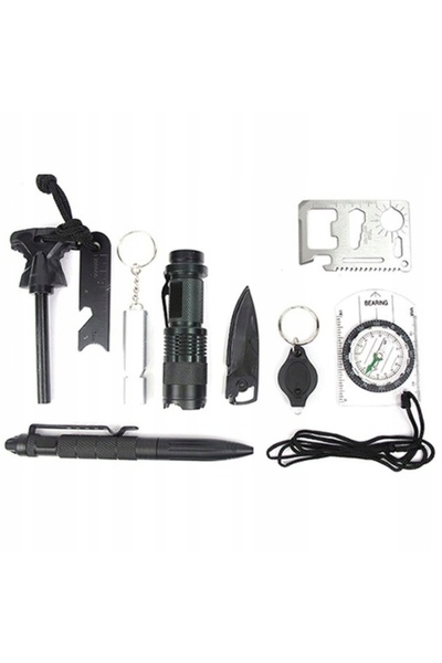 NO BRAND 19W1 SET CUȚIT MILITAR DE SUPRAVIEȚUIRE ZP1