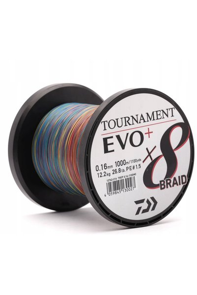 NO BRAND PLECIONKA DAIWA TOURNAMENT 8X EVO+ 1000 m – 0,20 mm