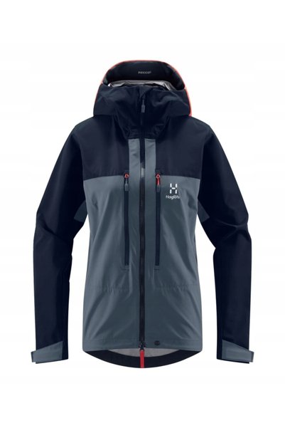 NO BRAND Jachetă softshell de damă Haglofs Roc Sight - albastru oțel L
