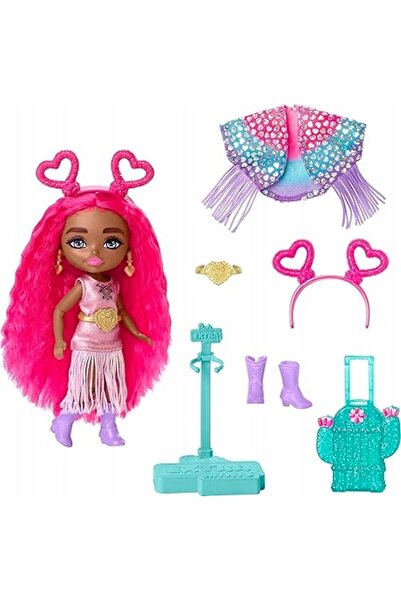 Barbie PĂPUȘĂ EXTRA FLY MINIS HIPPIE ȚINUTĂ ACCESORII CADOU