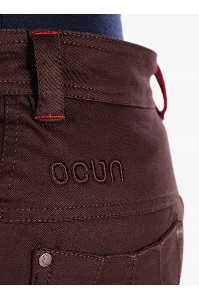 NO BRAND Pantaloni de alpinism pentru femei Ocun Kaira Pants - ciocolată/prun...
