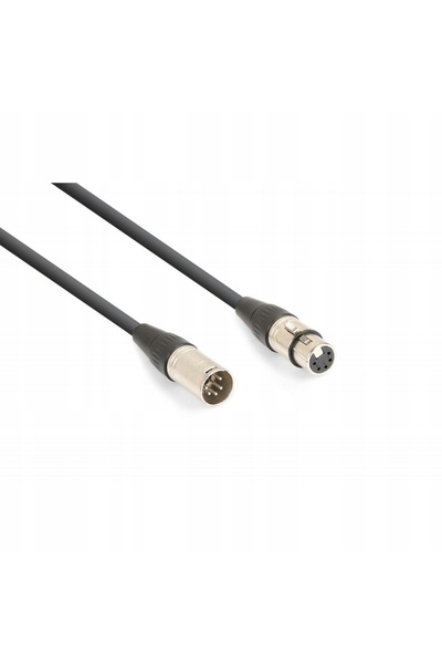 NO BRAND Cablu DMX XLR (tată) - XLR (mamă) 12 m VONYX
