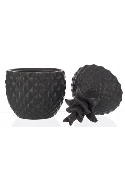 NO BRAND FIGURKA RECIPENT DECORATIV ANANAS CU CAPAC 23x12x12cm