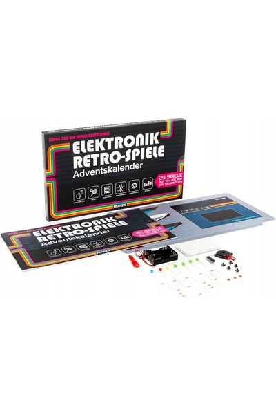 Element Calendar de Advent cu jocuri retro electronice, kit DIY