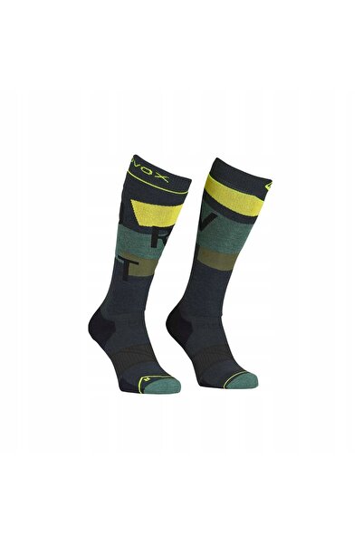 NO BRAND Șosete de schi Ortovox Freeride Long Socks Cozy - negru oțel 45-47