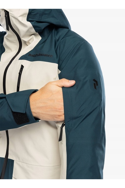 Peak Performance Jachetă de schi verticală GORE-TEX 3L - teel XL