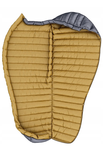 NO BRAND Sac de dormit cu puf Hannah Loft 250 (185 cm) – ebony stânga