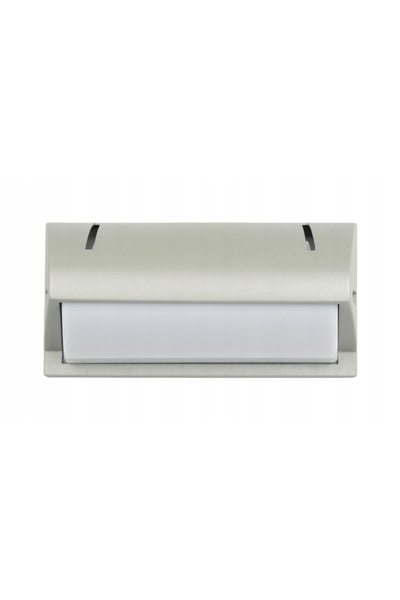 NO BRAND SU-MA Aplică de exterior Nelly 25 cm E27 IP54 argintie