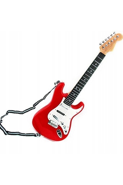 BIGTOYS Chitară rock pentru copii, instrument muzical cu corzi de jucărie
