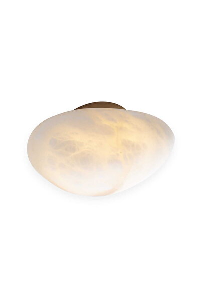 NO BRAND Aplică de perete Maxlight NUVIA LED 7W alamă aurie alabastru cald 3000K
