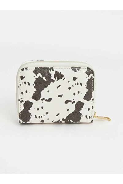 LC Waikiki Patterned Leather Look Women's Wallet (W6)