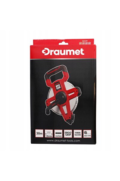 NO BRAND DRAUMET ruletă de topografie din fibră ABS 30m x 15mm