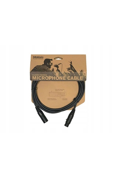 NO BRAND Cablu microfon PW-CMIC-10 3m de înaltă calitate XLR M la XLR F D'Add...