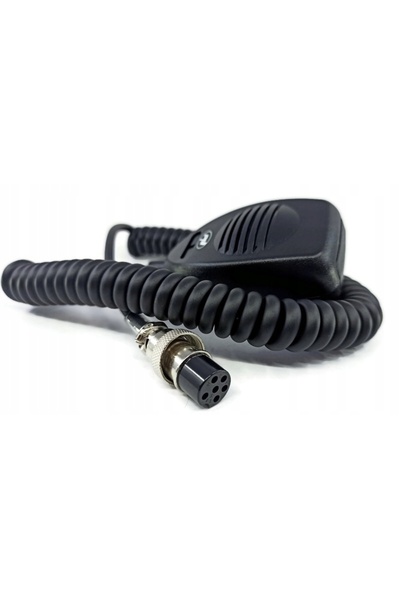 NO BRAND Microfon PNI CDS06 pentru radio CB - mufă cu 6 pini pentru President...