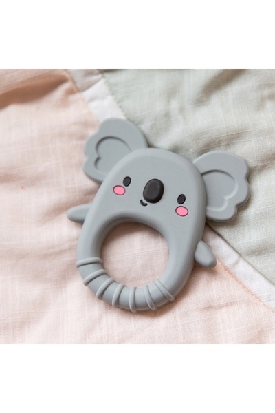 NO BRAND Tribul Tigrilor: Jucărie de dentiție din silicon Koala
