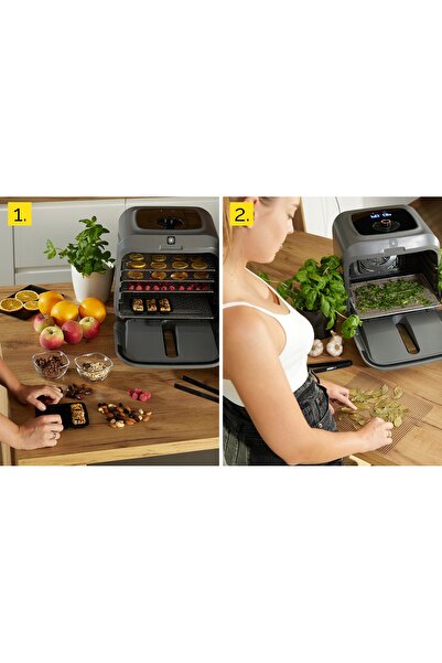 NO BRAND Set de accesorii pentru deshidrator: Ierburi, Muesli, Rulouri de fru...