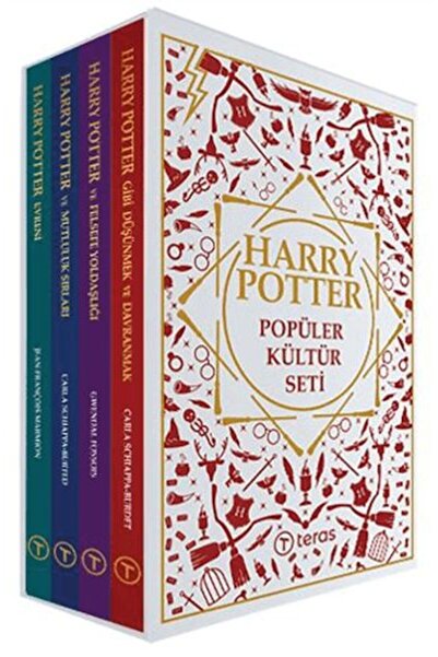 Teras Kitap Harry Potter Popüler Kültür Seti - Kutulu