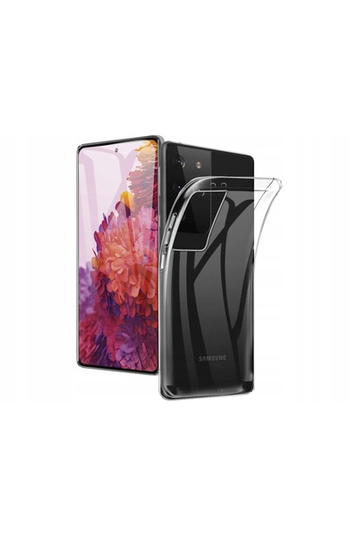 NO BRAND Husă de silicon Alogy transparentă pentru Samsung Galaxy S21 Ultra